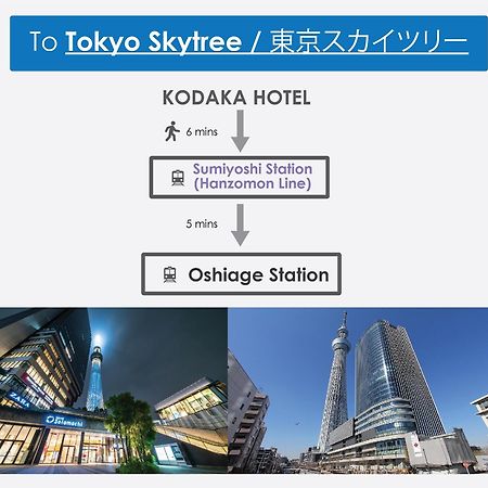 Kodaka Hotel Токио Екстериор снимка